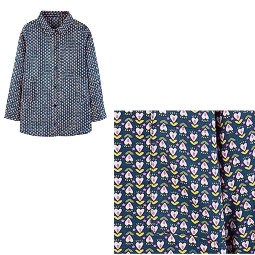 Carter’s Heart Tunic Top (NWT) (Size:4/5) - Picture 3 of 16